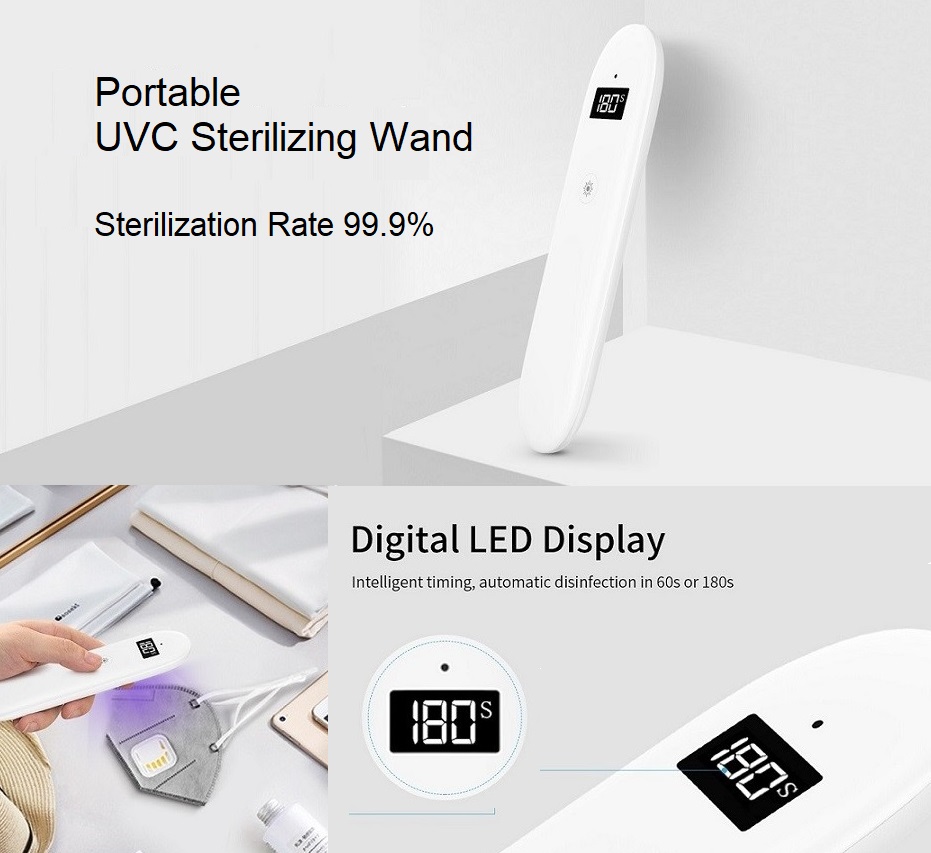 Portable UVC Sterilizing Wand [ES - 596] - $0.00 : GNI, Solutions for ...
